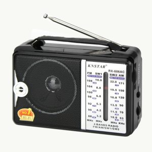 Radio Fm/Am Portatil 220v Knstar Rx-606ac
