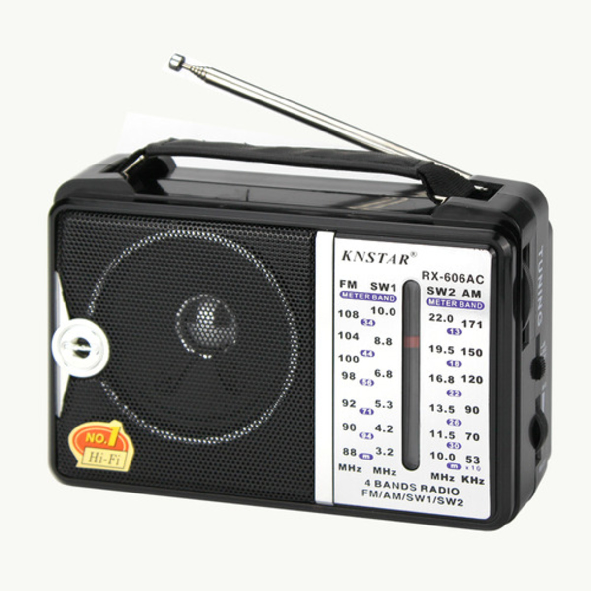 Radio Fm/Am Portatil 220v Knstar Rx-606ac