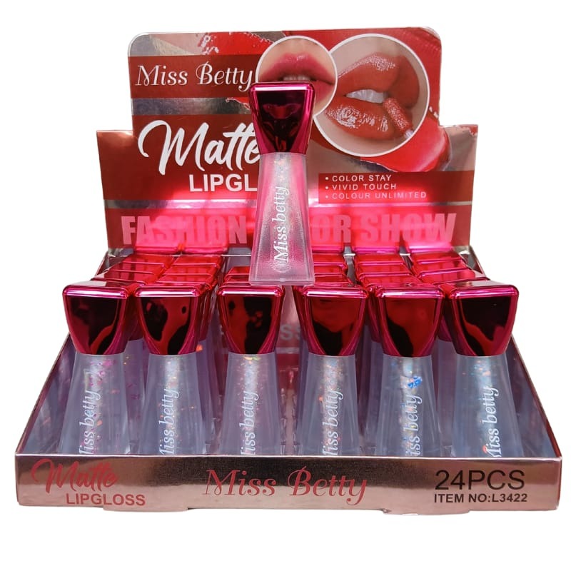 Brillo Labial Lipgloss matte Miss Betty