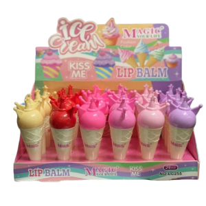 Brillo labial helado con corona