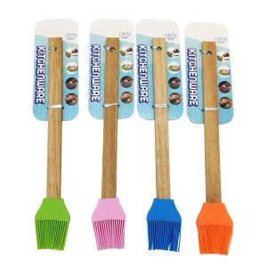 Pincel De Silicona Con Mango De Madera Kitchenware