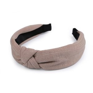 Vincha de tela con nudo varios colores