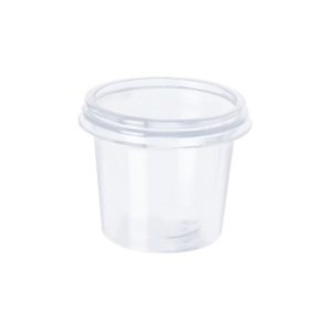 Pote Transparente 350ml C/Tapa Xprt395 KIT