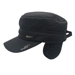 Gorro visera tela avión con orejera