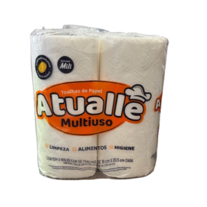 Toalla de papel de Cocina Atualle 2 rollos 100 toallas