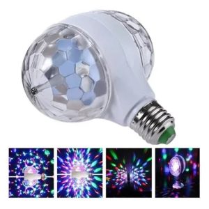 Luces Led Ritmica Chica Doble Para Enroscar En Lampara C264