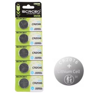 Pila cr2016 SCRCEO LITHIUM BATERY 3V X1