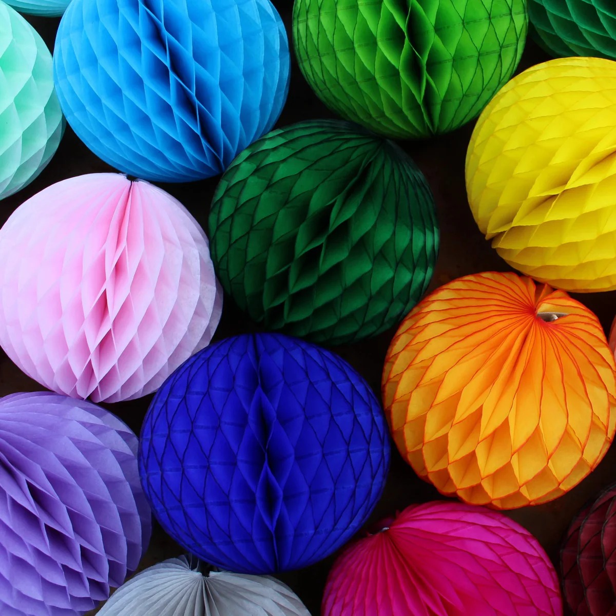 Colgante esfera grande o chica varios colores - Imagen 2