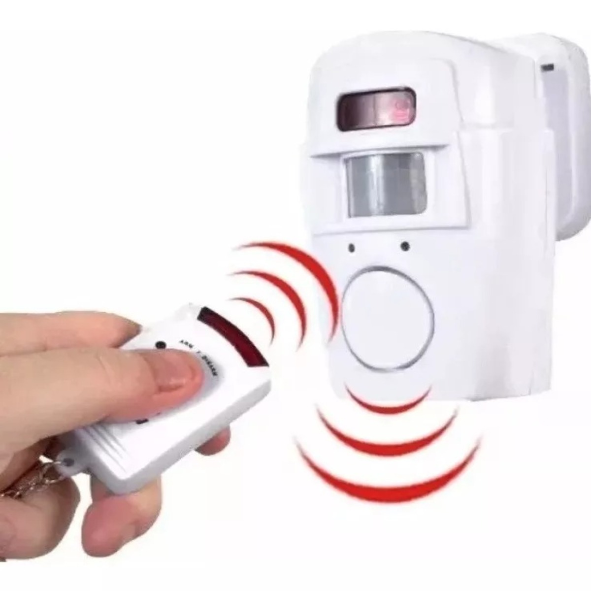 Alarma Para Casa / Comercio Con Sensor De Movimiento Y 2 Controles - Imagen 2