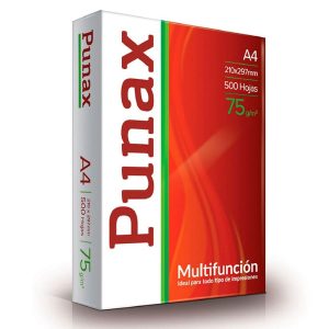 Resma Hoja fotocopia Punax Resma A4 75g 500H