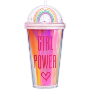 Vaso arcoiris tornasolado alta calidad