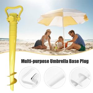 Soporte para sombrilla playa saca arena 38cm