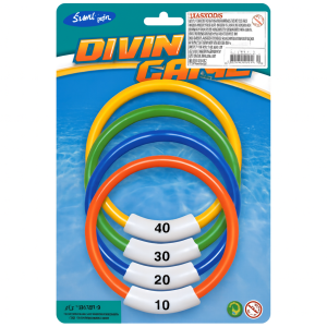Aros para piscina swim fun 4 unidades