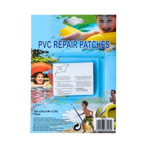 Kit de parches para reparacion de inflables 10 piezas 5x6cm SUNCLUB