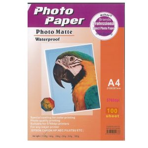 Hoja Fotografica A4 108g x100 MATE Waterproof