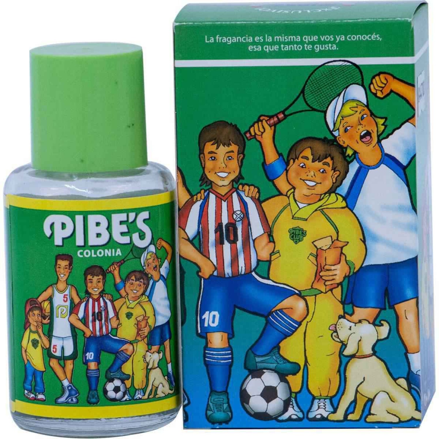 Perfume colonia pibes 80cc con vaporizador