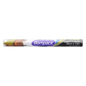 Papel Aluminio rollo 45x7.5m Bompack