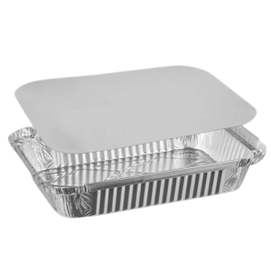 Bandeja Aluminio 750ml C/Tapa Bompack
