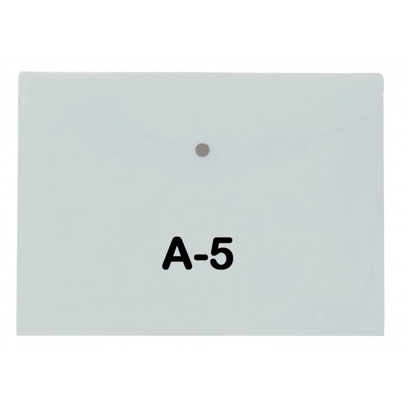 Sobre Con Broche Transparente A5 Plus Office