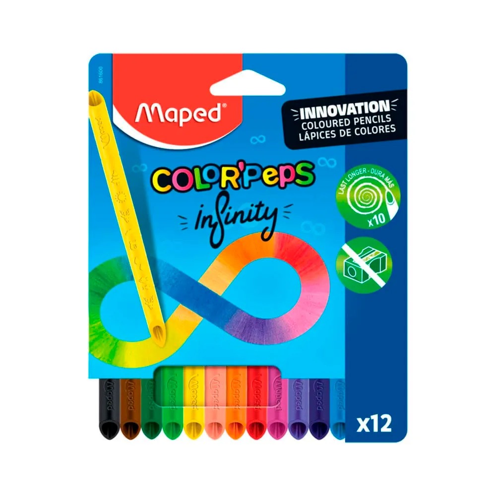 lapices de Colores Infinity x12 Maped