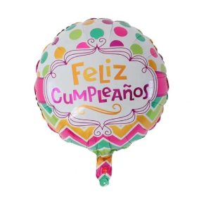 Globo Feliz Cumpleaños Varios Motivos