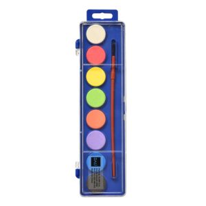 Acuarela 8 colores Con Pincel Dali