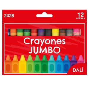 Crayones Jumbo x12 colores Dl