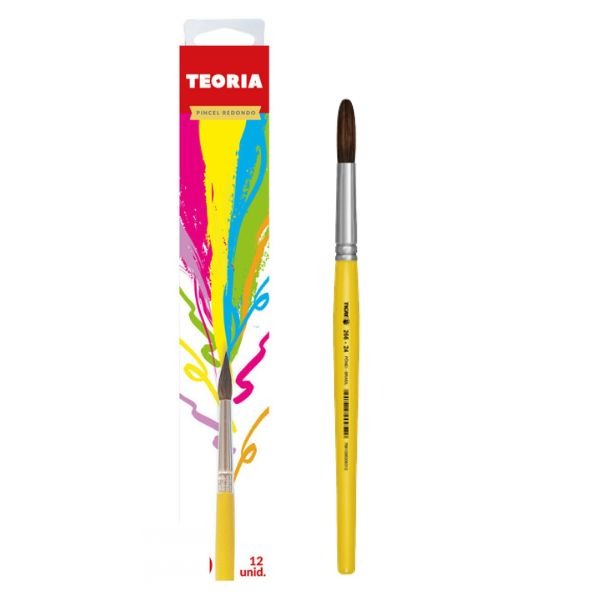 Pincel Teoria Redondo Nº 12