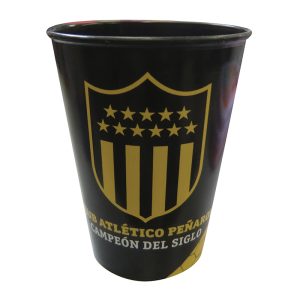 Vaso plastico 320ml nacional / peñarol