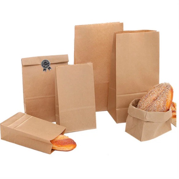 Bolsa De Papel por kg 15x9x26,5 Marron