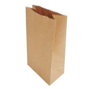 Bolsa De Papel por kg 15x9.5x32.5 Marron