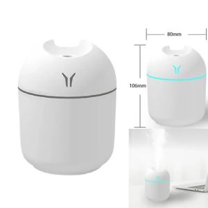 Aromatizador Difusor Vaporizador Humidificador 250ml Con Luz Led