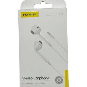 Auriculares con cable 3.5mm T15 Foneng