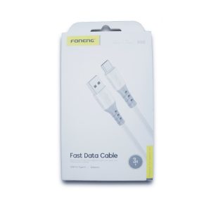 CABLE USB A TIPO-C USB X66 3A 2MT PVC FONENG