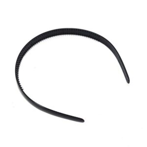 Vincha Fina plastico liso 1cm varios colores
