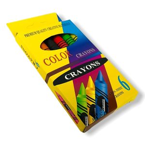Crayolas finas 6 colores