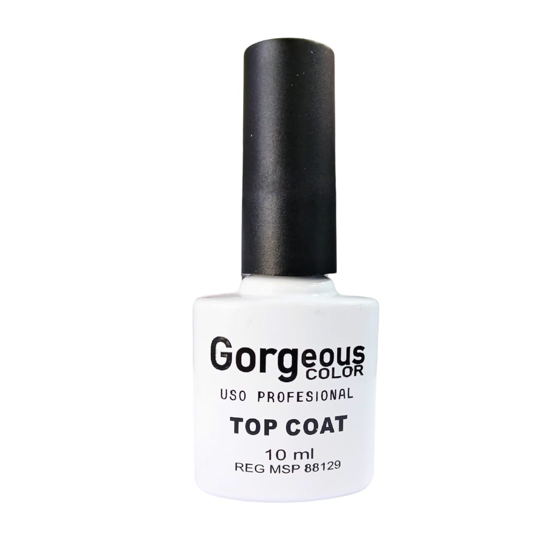 Top coat gorgeous 10ml (Sin cambio ni devolución)