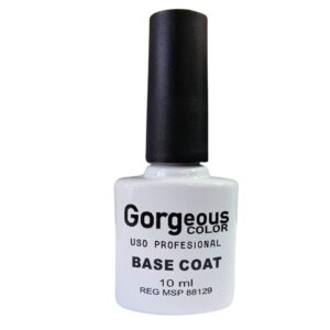 Base coat gorgeous 10ml (Sin cambio ni devolución)