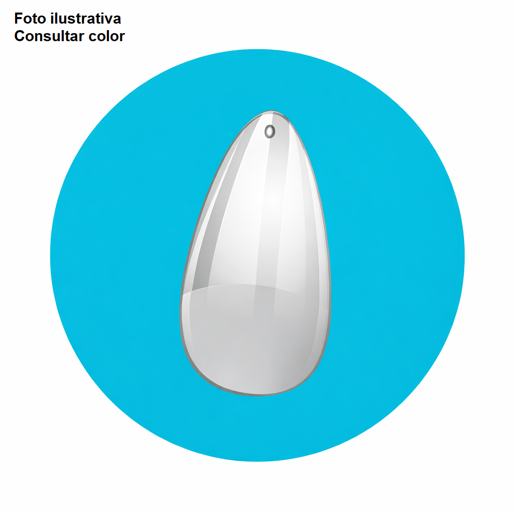 Tips Soft Gel almendra corta 500 unidades - Imagen 2