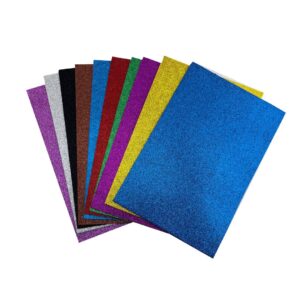 Goma eva con brillantina 60x40 cm