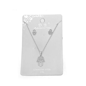 Conjunto Mano Fatima Acero Quirurgico