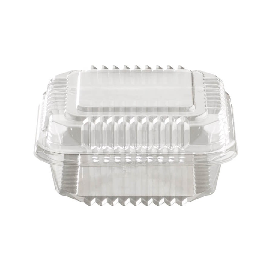 Minipack Cuadrado Tapa Separada Cristal 10x10x4cm