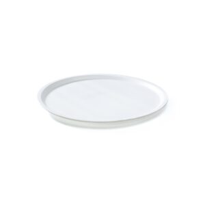 Base Circular 28cm con borde Blanca