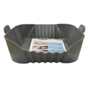 Bandeja Cuadrada de Silicona para Freidora de Aire 13.5 cm