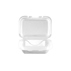 Portacomida Rectangular  Espuma J-1m Wave Blanco