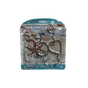 Set 6 cortantes metalicos para galletas