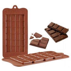 Molde de silicona tableta chocolate 20x10cm