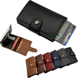 Billetera Con Tarjetero Rfid Antirrobo Anti Clonación / Liso