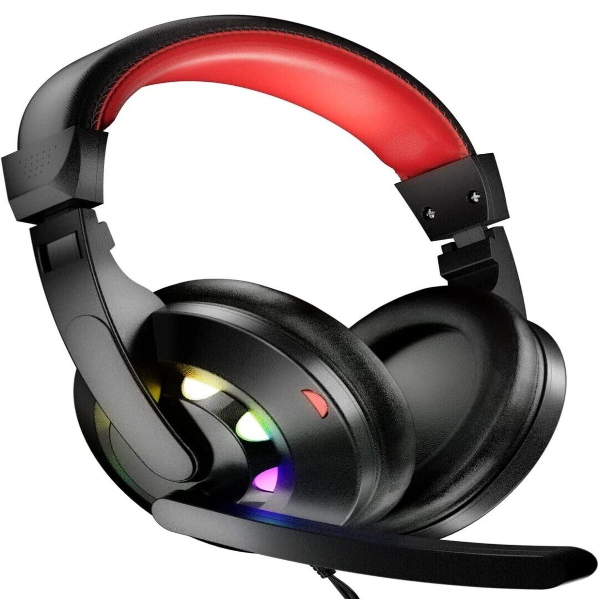 Auriculares Gamer MISDE A65 / Luces Led RGB / Micrófono / USB / 3.5mm / Con Control De Volumen - Imagen 4