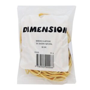 Bandas Elastica 60mm X50g Dimension